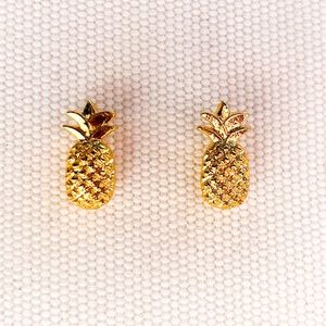 Pineapple Stud Earrings- Style On The Spot
